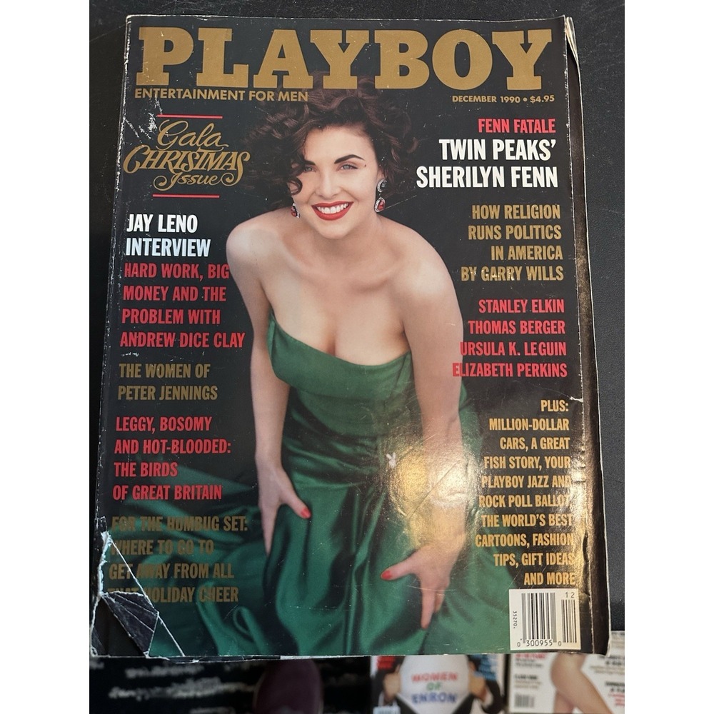 Playboy Magazine December 1990 Sherilyn Fenn Twin Peaks 🐰 🐇